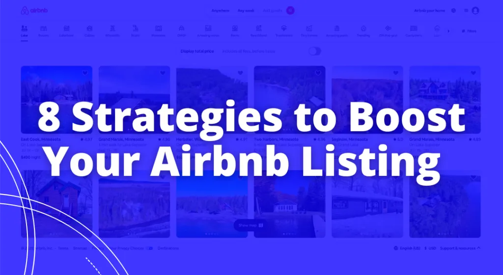 How to boost your airbnb listing.